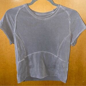 Free People cropped tee